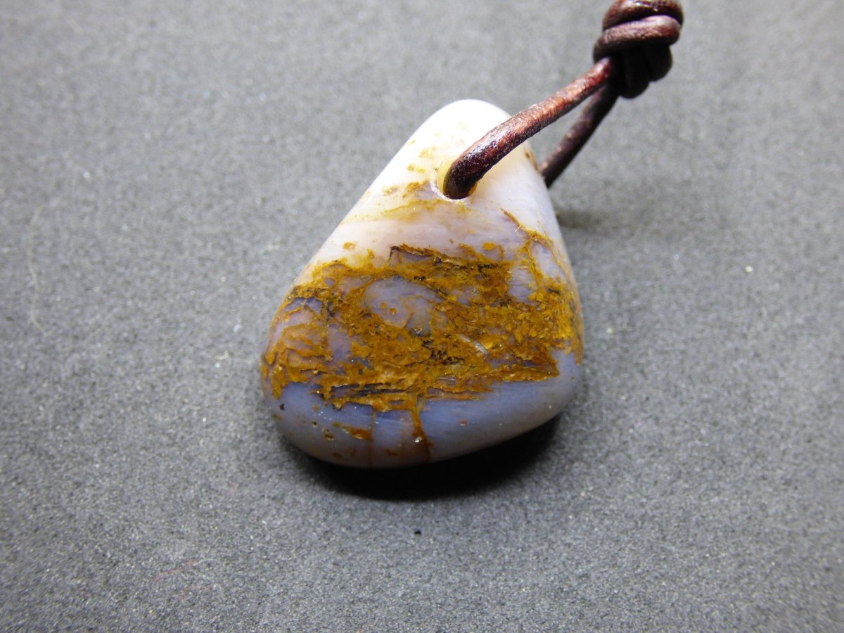 Pietersite Edelstein Kette ~HIPPIE ~GOA ~Boho ~Ethno ~Nature ~Heilstein ~Flash ~Fire ~Fluss ~Blitz ~Rarität - Art of Nature Berlin