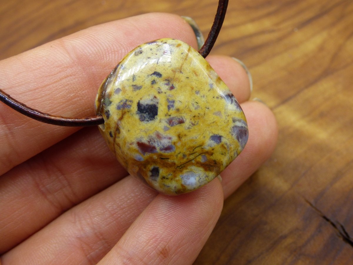 Pietersite Edelstein Kette ~HIPPIE ~GOA ~Boho ~Ethno ~Nature ~Heilstein ~Flash ~Fire ~Fluss ~Blitz ~Rarität - Art of Nature Berlin