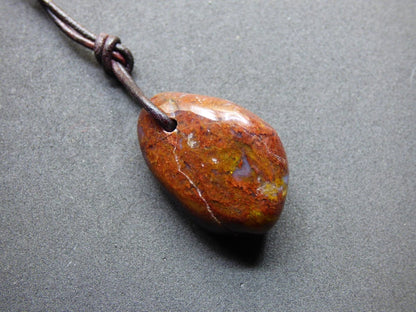 Pietersite Edelstein Kette ~HIPPIE ~GOA ~Boho ~Ethno ~Nature ~Heilstein ~Flash ~Fire ~Fluss ~Blitz ~Rarität - Art of Nature Berlin