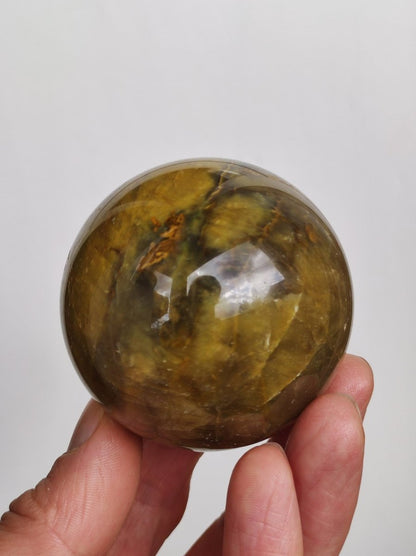 Pietersite gold Edelstein Kugel Massage Haus Magische Deko Sphere Kristall Meditation HIPPIE GOA Boho Heilstein Naturschatz Sammler Mineral - Art of Nature Berlin