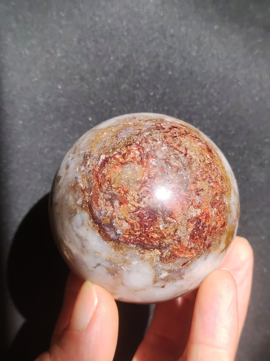 Pietersite ~ Magische Edelstein Kugel Deko Sphere Crystal Spielkugel Meditation HIPPIE GOA Boho Ethno Heilstein Natur Haus Kristall Geschenk - Art of Nature Berlin