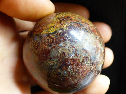 Pietersite ~ Magische Edelstein Kugel Massage & Deko Sphere Crystal Spielkugel Meditation ~HIPPIE ~GOA ~Boho ~Ethno ~Heilstein 1234 - Art of Nature Berlin