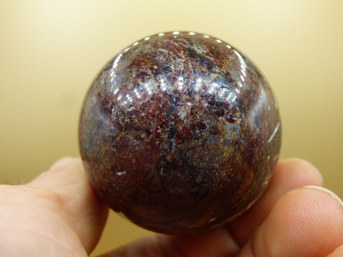 Pietersite ~ Magische Edelstein Kugel Massage & Deko Sphere Crystal Spielkugel Meditation ~HIPPIE ~GOA ~Boho ~Ethno ~Heilstein 1234 - Art of Nature Berlin