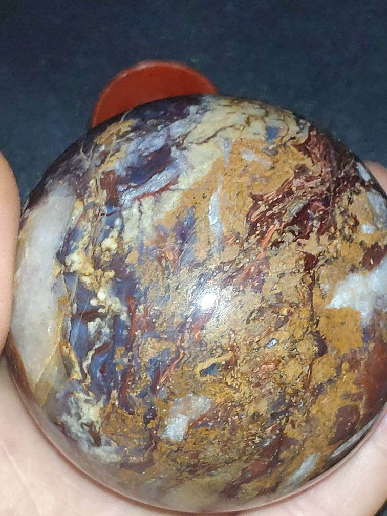 Pietersite ~ Magische Edelstein Kugel Massage & Deko Sphere Crystal Spielkugel Meditation ~HIPPIE ~GOA ~Boho ~Ethno ~Heilstein 1234 - Art of Nature Berlin