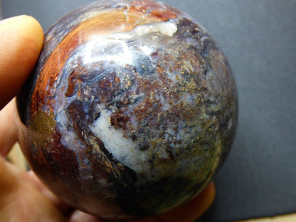 Pietersite ~ Magische Edelstein Kugel Massage & Deko Sphere Crystal Spielkugel Meditation ~HIPPIE ~GOA ~Boho ~Ethno ~Heilstein 1234 - Art of Nature Berlin