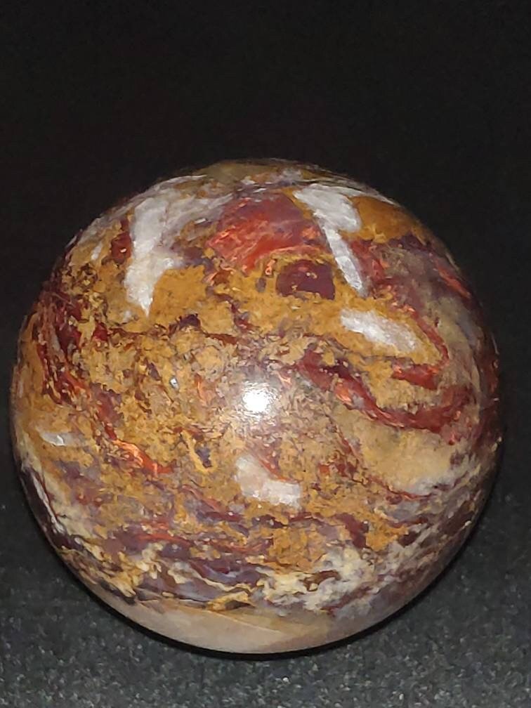 Pietersite ~ Magische Edelstein Kugel Massage & Deko Sphere Crystal Spielkugel Meditation ~HIPPIE ~GOA ~Boho ~Ethno ~Heilstein 1234 - Art of Nature Berlin