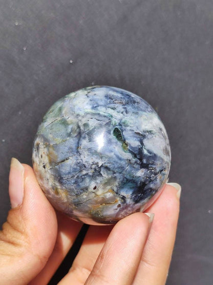 Pietersite ~ Magische Edelstein Kugel Massage & Deko Sphere Crystal Spielkugel Meditation ~HIPPIE ~GOA ~Boho ~Ethno ~Heilstein - Art of Nature Berlin