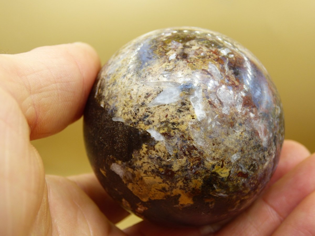 Pietersite ~ Magische Edelstein Kugel Massage & Deko Sphere Crystal Spielkugel Meditation ~HIPPIE ~GOA ~Boho ~Ethno ~Heilstein - Art of Nature Berlin