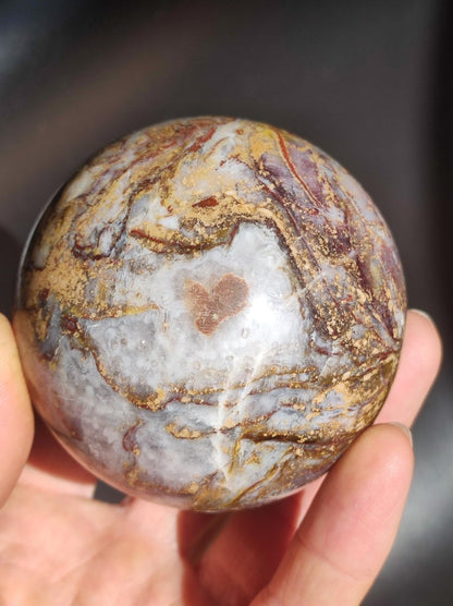 Pietersite ~ Magische Edelstein Kugel Massage & Deko Sphere Crystal Spielkugel Meditation ~HIPPIE ~GOA ~Boho ~Ethno ~Heilstein ~Naturschatz - Art of Nature Berlin