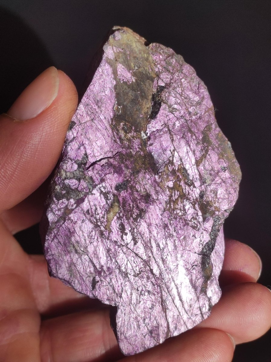 Purpurit ~ Sammler Roh Stufe Deko Mineral Afrika Namibia Heilstein Kristalle Mann Frau Kind Geschenk Er Sie Bruder Schwester Mineral Deko - Art of Nature Berlin