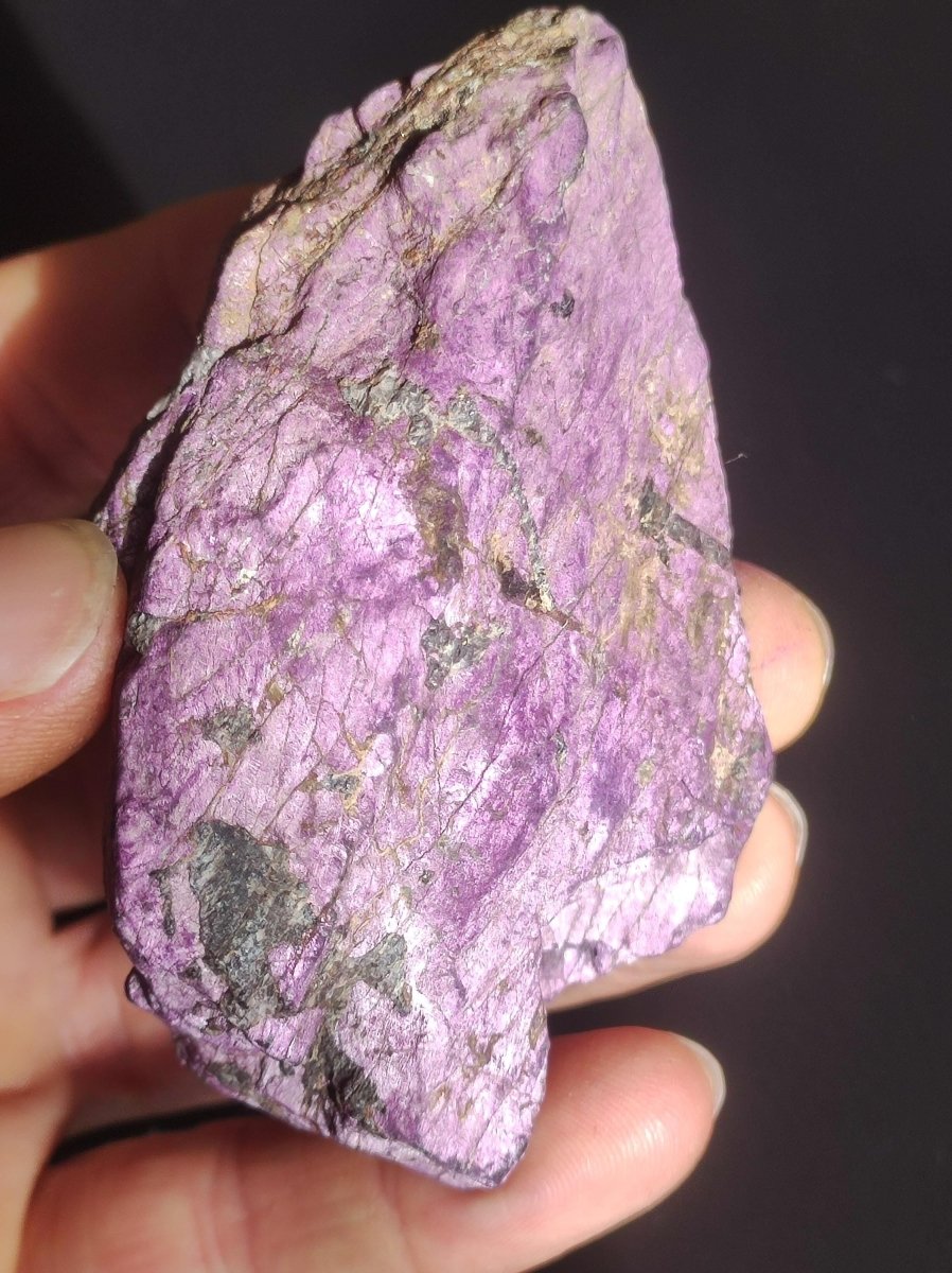 Purpurit ~ Sammler Roh Stufe Deko Mineral Afrika Namibia Heilstein Kristalle Mann Frau Kind Geschenk Er Sie Bruder Schwester Mineral Deko - Art of Nature Berlin