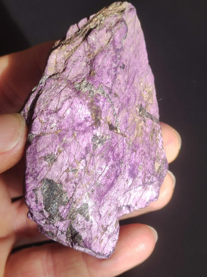 Purpurit ~ Sammler Roh Stufe Deko Mineral Afrika Namibia Heilstein Kristalle Mann Frau Kind Geschenk Er Sie Bruder Schwester Mineral Deko - Art of Nature Berlin