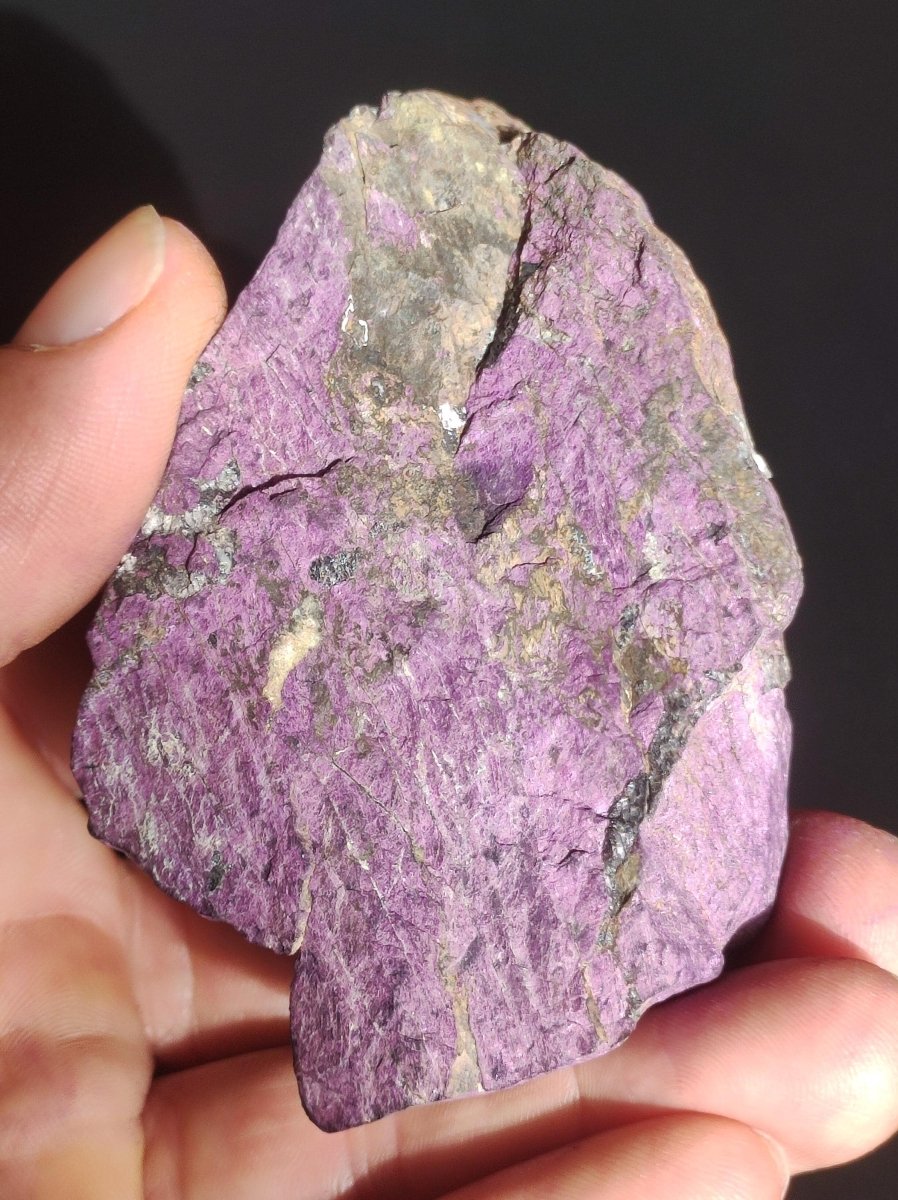 Purpurit ~ Sammler Roh Stufe Deko Mineral Afrika Namibia Heilstein Kristalle Mann Frau Kind Geschenk Er Sie Bruder Schwester Mineral Deko - Art of Nature Berlin