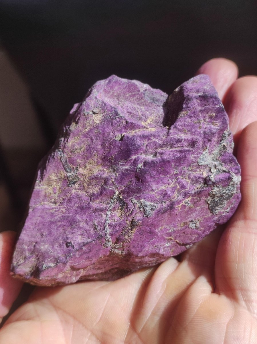 Purpurit ~ Sammler Roh Stufe Deko Mineral Afrika Namibia Heilstein Kristalle Mann Frau Kind Geschenk Er Sie Bruder Schwester Mineral Deko - Art of Nature Berlin