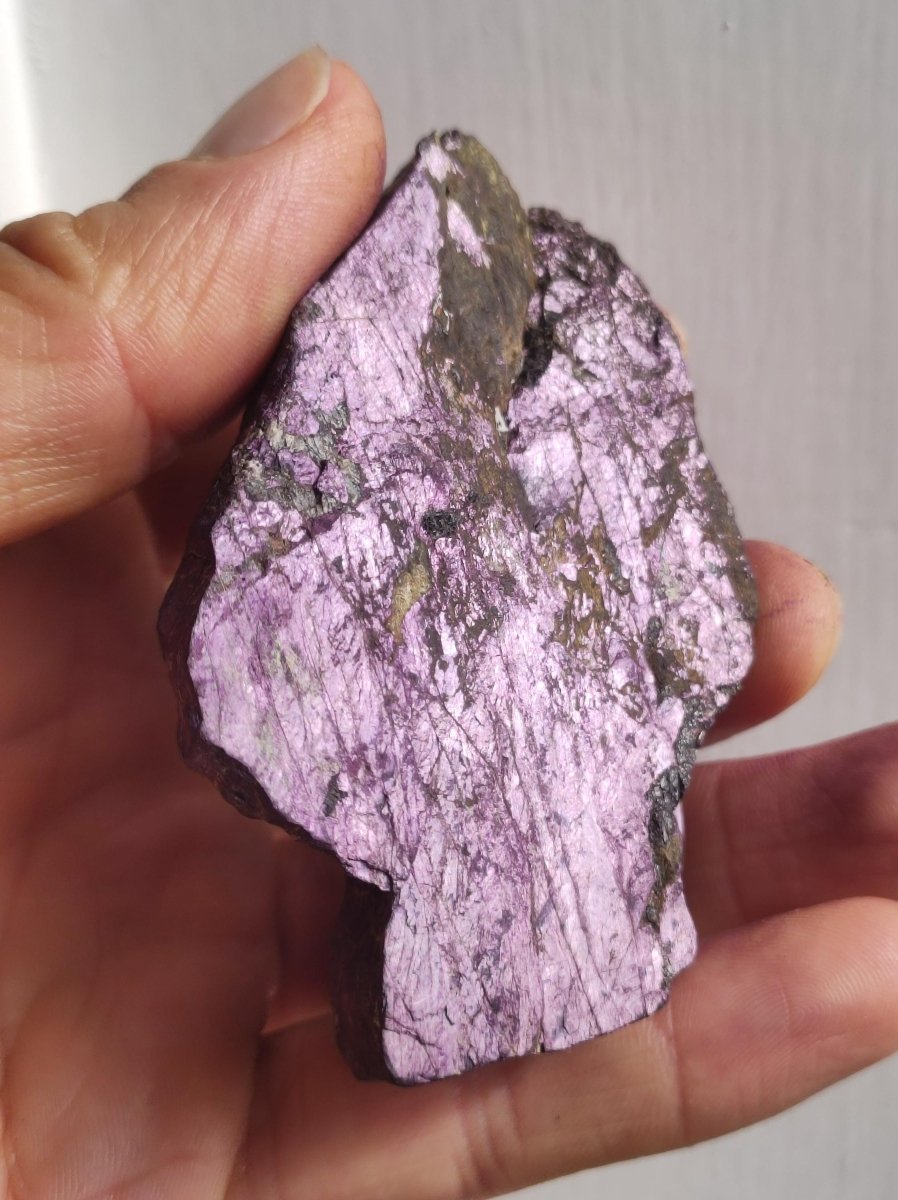 Purpurit ~ Sammler Roh Stufe Deko Mineral Afrika Namibia Heilstein Kristalle Mann Frau Kind Geschenk Er Sie Bruder Schwester Mineral Deko - Art of Nature Berlin