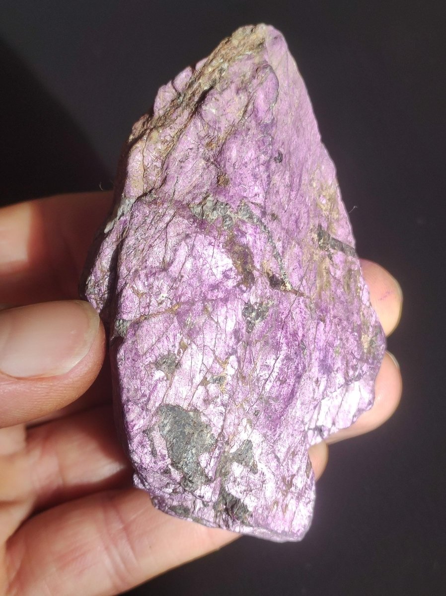 Purpurit ~ Sammler Roh Stufe Deko Mineral Afrika Namibia Heilstein Kristalle Mann Frau Kind Geschenk Er Sie Bruder Schwester Mineral Deko - Art of Nature Berlin