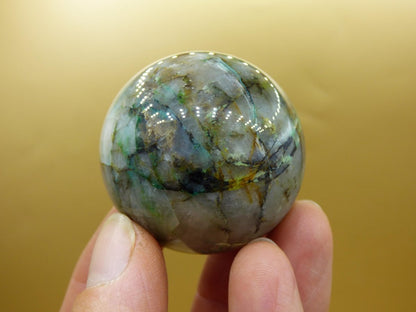 Quantum Quattro AAA Sphere ~ Magische Edelstein Kugel Massage & Deko Crystal Meditation Heilstein Rarität Sammler Mineral Rund Chrysokolla - Art of Nature Berlin