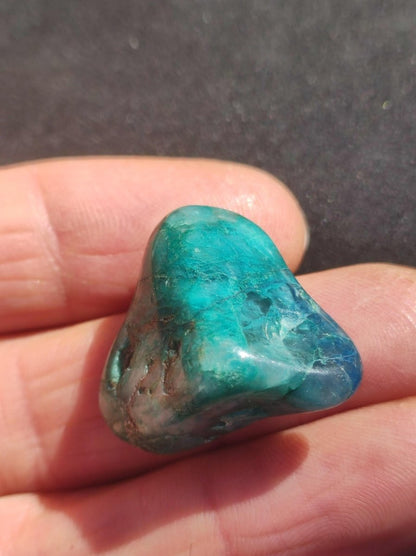 Quantum Quattro Chrysocoll Shattuckit Quarz Azurit blau Natur Heilstein Meditation Ritual Indianer Schamanen Edelstein Mineral Sammler - Art of Nature Berlin