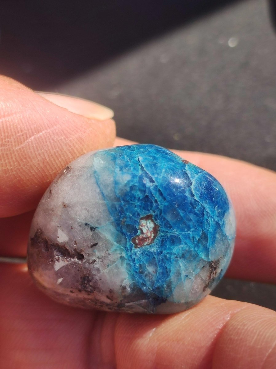 Quantum Quattro Chrysocoll Shattuckit Quarz Azurit blau Natur Heilstein Meditation Ritual Indianer Schamanen Edelstein Mineral Sammler - Art of Nature Berlin