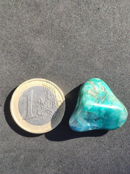 Quantum Quattro Chrysocoll Shattuckit Quarz Azurit blau Natur Heilstein Meditation Ritual Indianer Schamanen Edelstein Mineral Sammler - Art of Nature Berlin