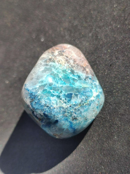 Quantum Quattro Chrysocoll Shattuckit Quarz Azurit blau Natur Heilstein Meditation Ritual Indianer Schamanen Edelstein Mineral Sammler - Art of Nature Berlin