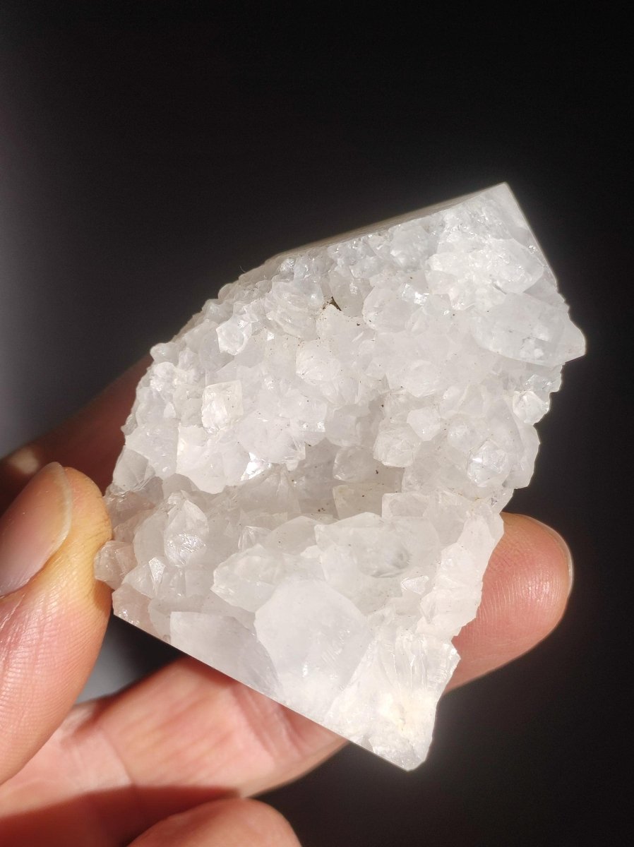 Quarz Geode - Kristall Point Spitze Turm Obelisk Magische Edelstein Deko Sammler Unikat HIPPIE GOA Ethno Heilstein Natur Wohnen Energie - Art of Nature Berlin