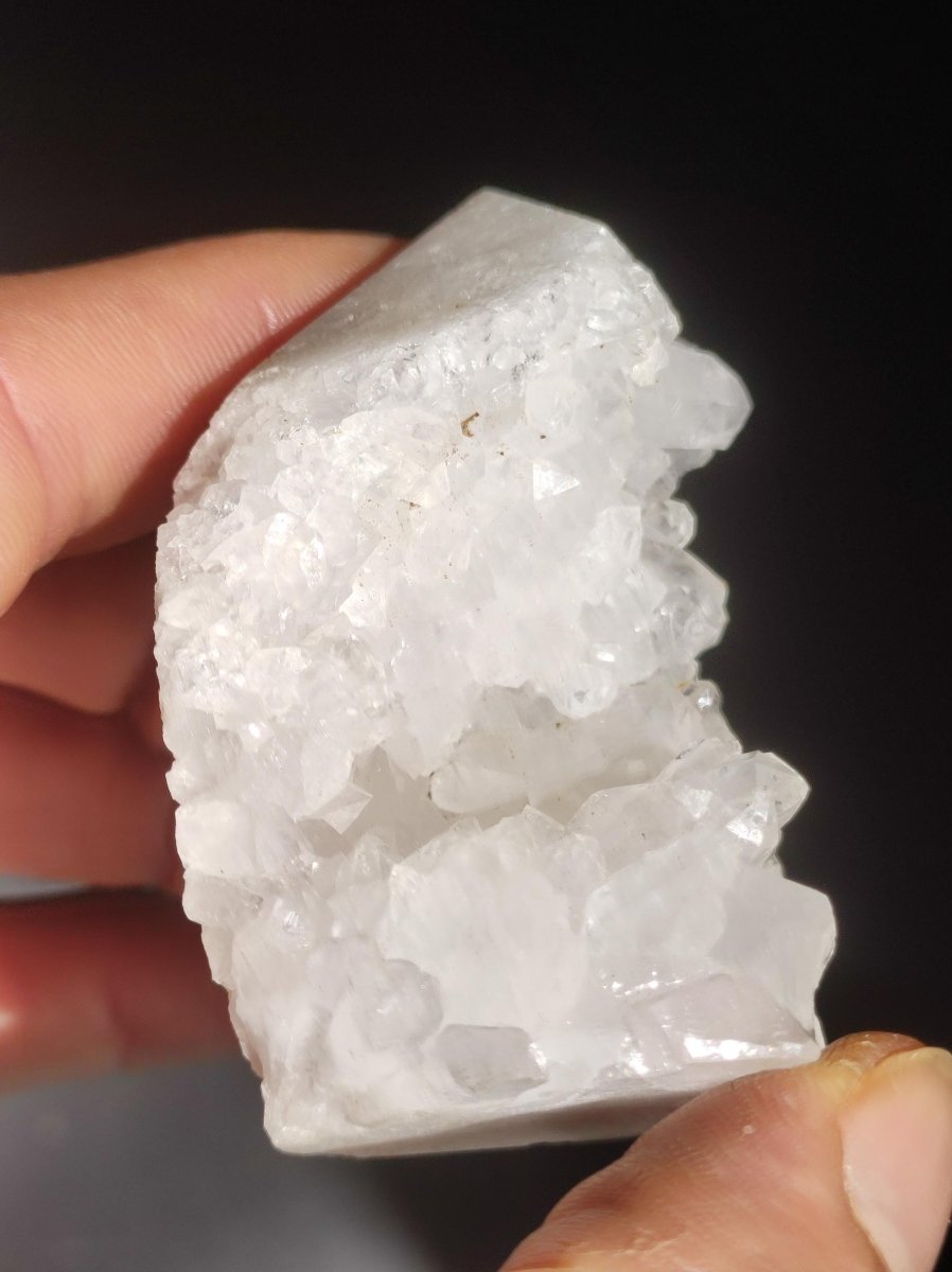 Quarz Geode - Kristall Point Spitze Turm Obelisk Magische Edelstein Deko Sammler Unikat HIPPIE GOA Ethno Heilstein Natur Wohnen Energie - Art of Nature Berlin