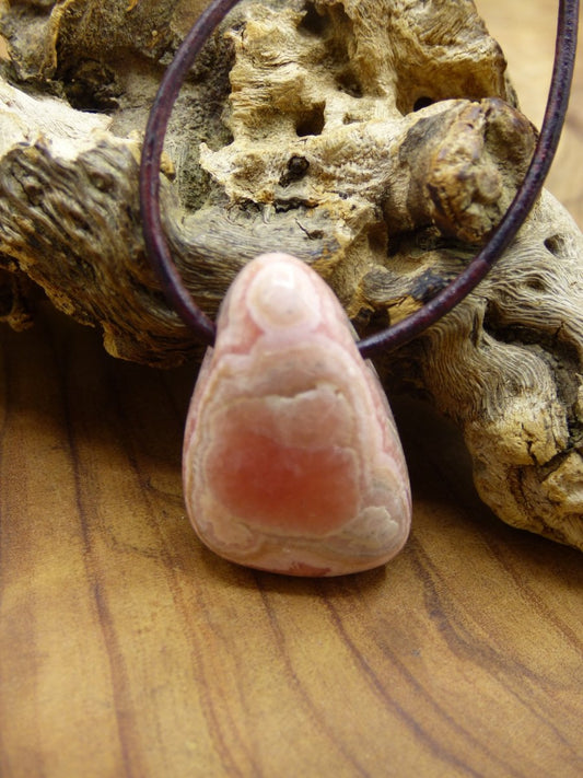 Rhodochrosit A ~ Edelstein Kette ~HIPPIE ~GOA ~Boho ~Ethno ~Nature ~Heilstein - Art of Nature Berlin