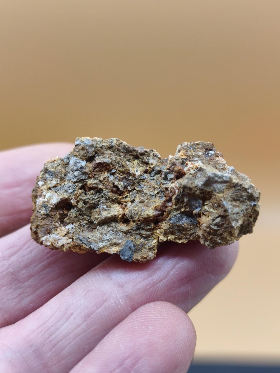 Richellit, Belgien Mineralstufen – 4 Naturunikate zur Auswahl – 32–40 mm Kristall Sammler Stufe Heilstein Edelstein Mineral Selten Unikat - Art of Nature Berlin
