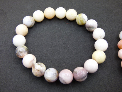 Rosa Opal Andenopal Edelstein Armband Stretch Natur Heilstein Rarität Mann Frau Mutter Geschenk Er Sie Freundin Selten Hochwertig rot pink - Art of Nature Berlin