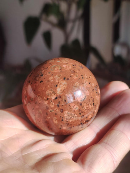 Rosophia *Rarität* ~ Magische Edelstein Kugel Massage & Deko Sphere Crystal Spielkugel Meditation ~HIPPIE~GOA ~Boho~Heilstein~Naturschatz - Art of Nature Berlin