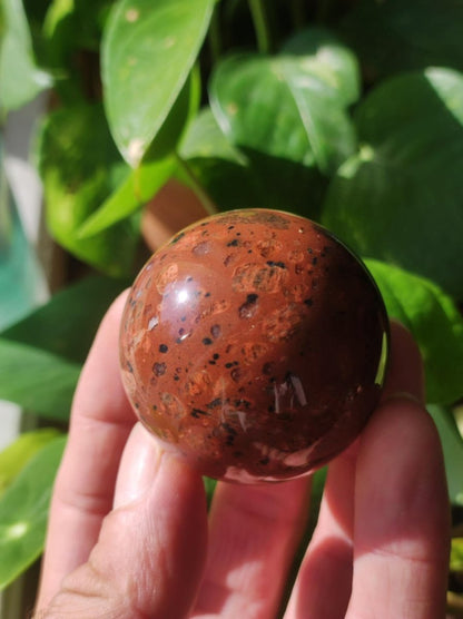 Rosophia *Rarität* ~ Magische Edelstein Kugel Massage & Deko Sphere Crystal Spielkugel Meditation ~HIPPIE~GOA ~Boho~Heilstein~Naturschatz - Art of Nature Berlin