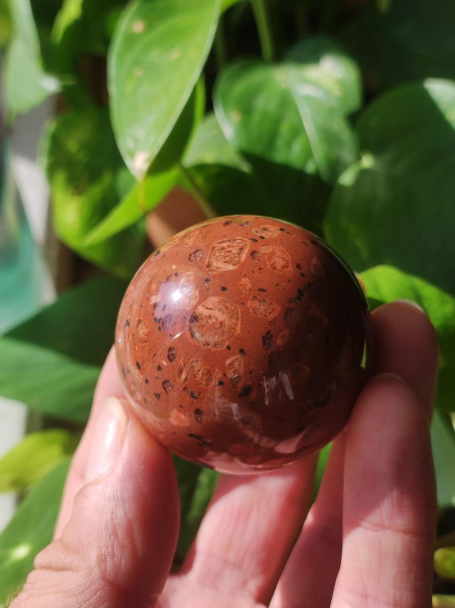 Rosophia *Rarität* ~ Magische Edelstein Kugel Massage & Deko Sphere Crystal Spielkugel Meditation ~HIPPIE~GOA ~Boho~Heilstein~Naturschatz - Art of Nature Berlin