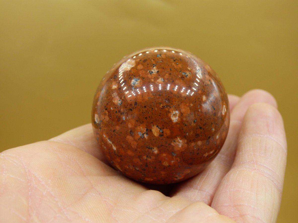 Rosophia *Rarität* ~ Magische Edelstein Kugel Massage & Deko Sphere Crystal Spielkugel Meditation ~HIPPIE~GOA ~Boho~Heilstein~Naturschatz - Art of Nature Berlin