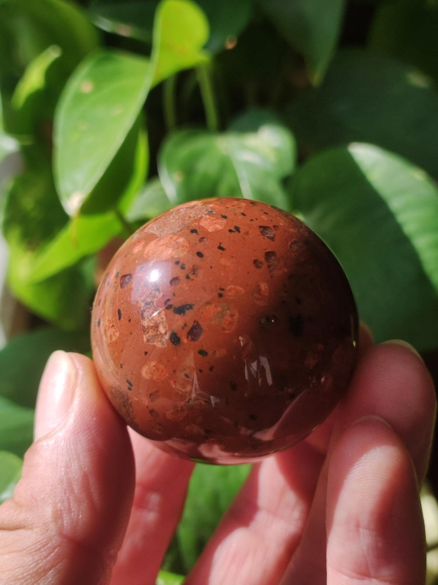 Rosophia *Rarität* ~ Magische Edelstein Kugel Massage & Deko Sphere Crystal Spielkugel Meditation ~HIPPIE~GOA ~Boho~Heilstein~Naturschatz - Art of Nature Berlin