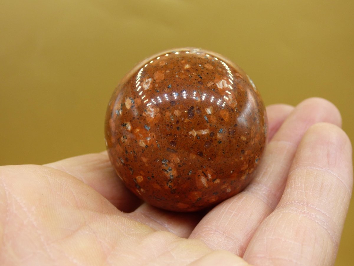 Rosophia *Rarität* ~ Magische Edelstein Kugel Massage & Deko Sphere Crystal Spielkugel Meditation ~HIPPIE~GOA ~Boho~Heilstein~Naturschatz - Art of Nature Berlin