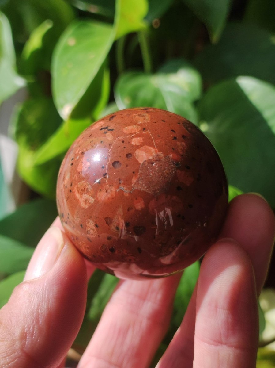 Rosophia *Rarität* ~ Magische Edelstein Kugel Massage & Deko Sphere Crystal Spielkugel Meditation ~HIPPIE~GOA ~Boho~Heilstein~Naturschatz - Art of Nature Berlin