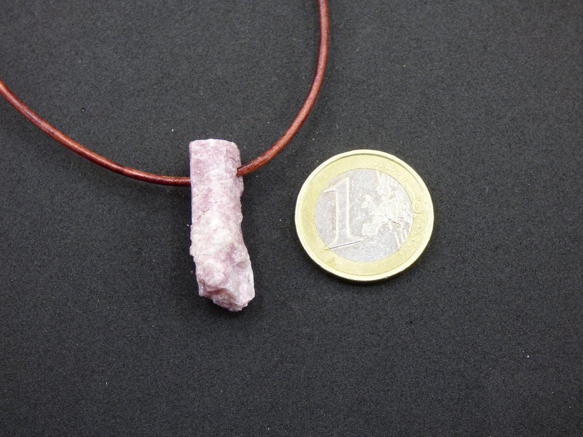 Rubellit Pinker / Rosa Turmalin roh ~ Edelstein Kette Heilstein Natur Heilstein Anhänger Mann Frau Mutter Tochter Bruder Schwester Geschenk - Art of Nature Berlin