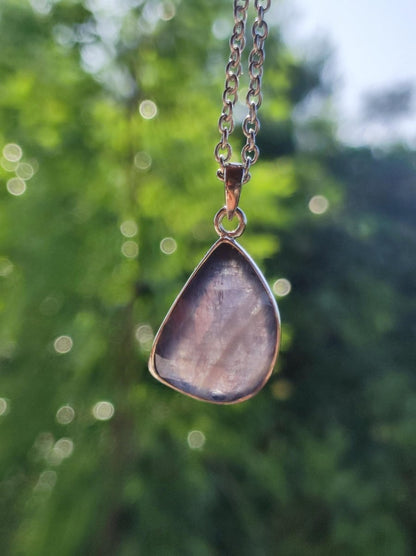 Saphir - Edelstein Kette 925 Sterling Silber Blau - Edler Frau Mann Schmuck Filigran Hochzeitstag Geburtstag Geschenk Heilstein Rarität blau - Art of Nature Berlin