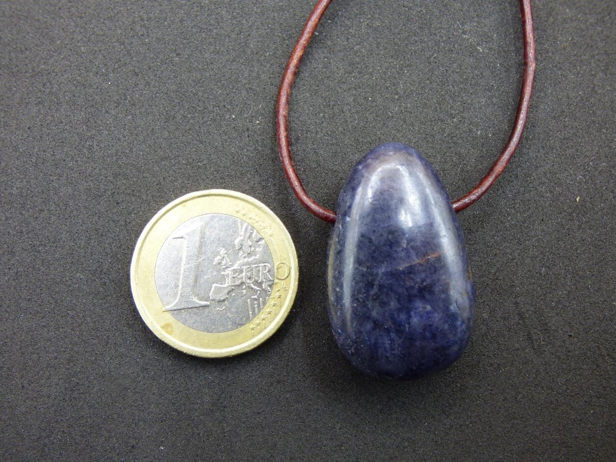 Saphir - Edelstein Kette Heilstein blau Natur Geschenk Mann Frau Er Sie Vater Sohn Mutter Glück Energie Chakra Schutz Rarität Selten Sammler - Art of Nature Berlin