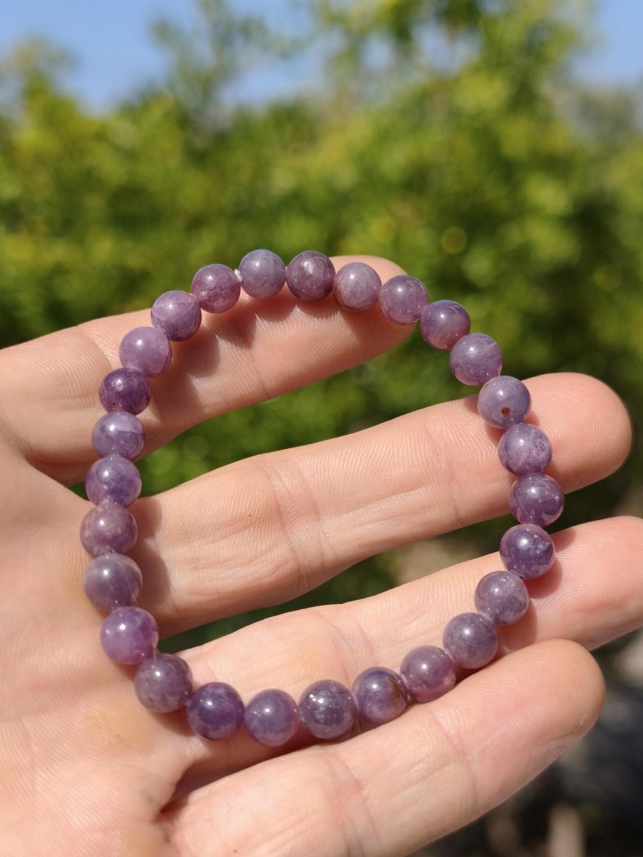 Saphir Rubin (Korund) - Edelstein Armband blau rot pink Heilstein Geschenk Er Sie Mann Frau Freund Rarität Energie Kraft Hippie Boho Natur - Art of Nature Berlin