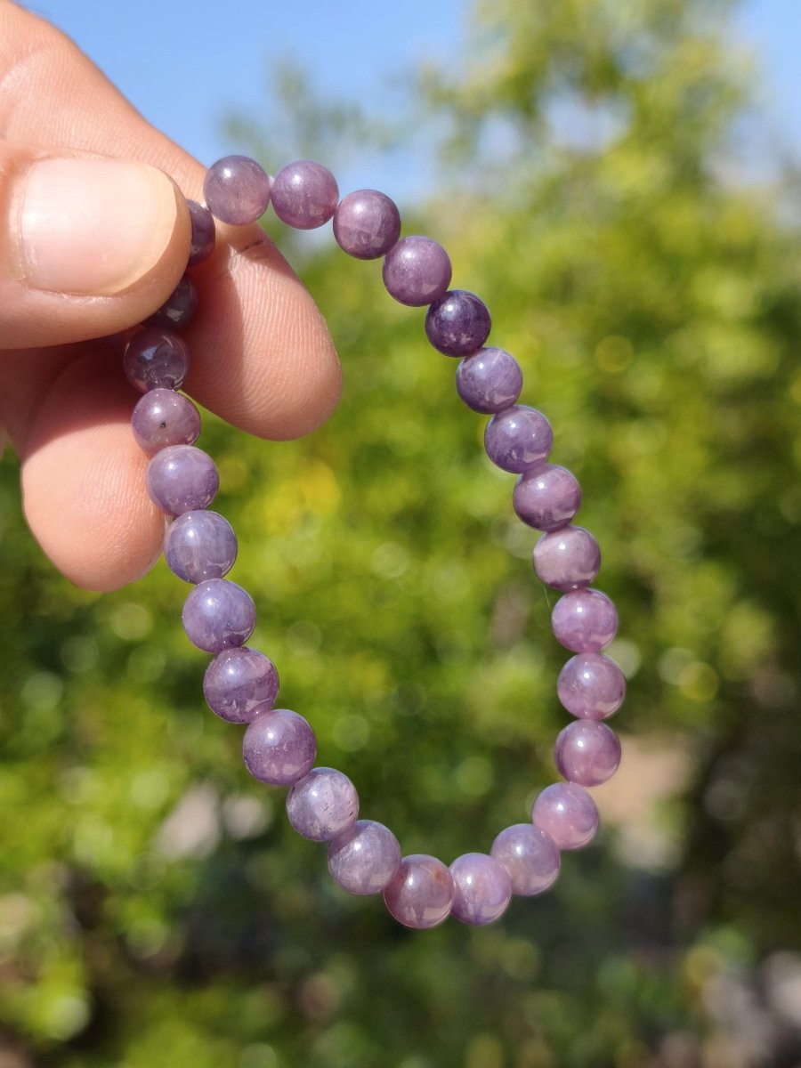 Saphir Rubin (Korund) - Edelstein Armband blau rot pink Heilstein Geschenk Er Sie Mann Frau Freund Rarität Energie Kraft Hippie Boho Natur - Art of Nature Berlin