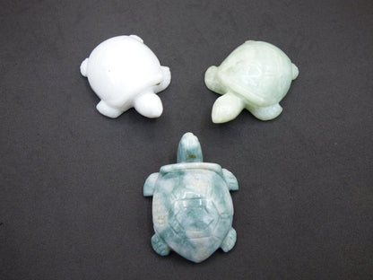 Schildkröten ~ Jade (Burma) Figur ~ Magisch Edelstein & Deko Crystal Meditation HIPPIE GOA Boho Ethno Heilstein - Art of Nature Berlin