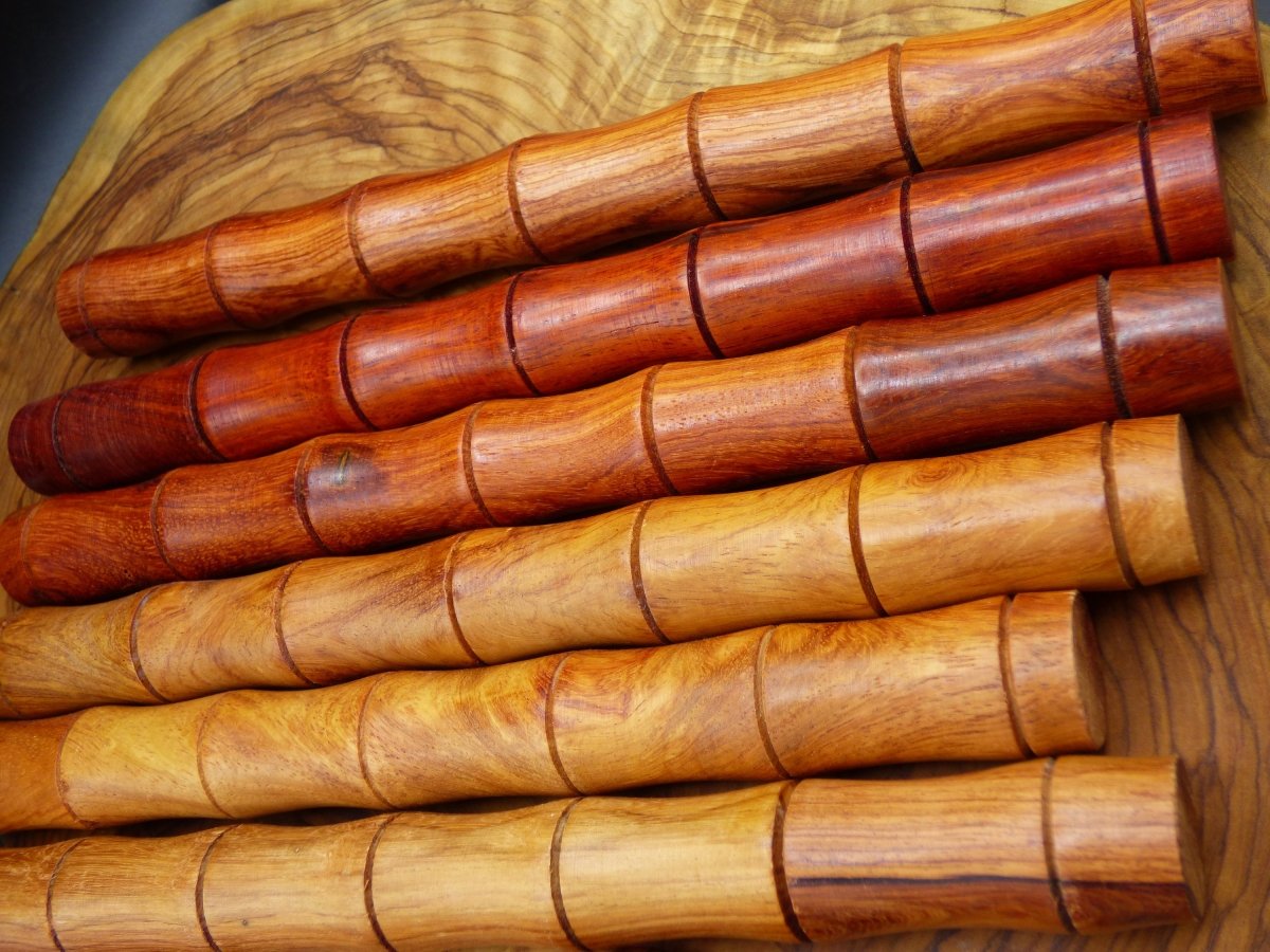 Schöne Räucherstäbchenhalter Gefäß / Rohr Box aus Holz ~ Incense Halter Home Deko Räuchern Reinigen Räucher Gefäß - Art of Nature Berlin