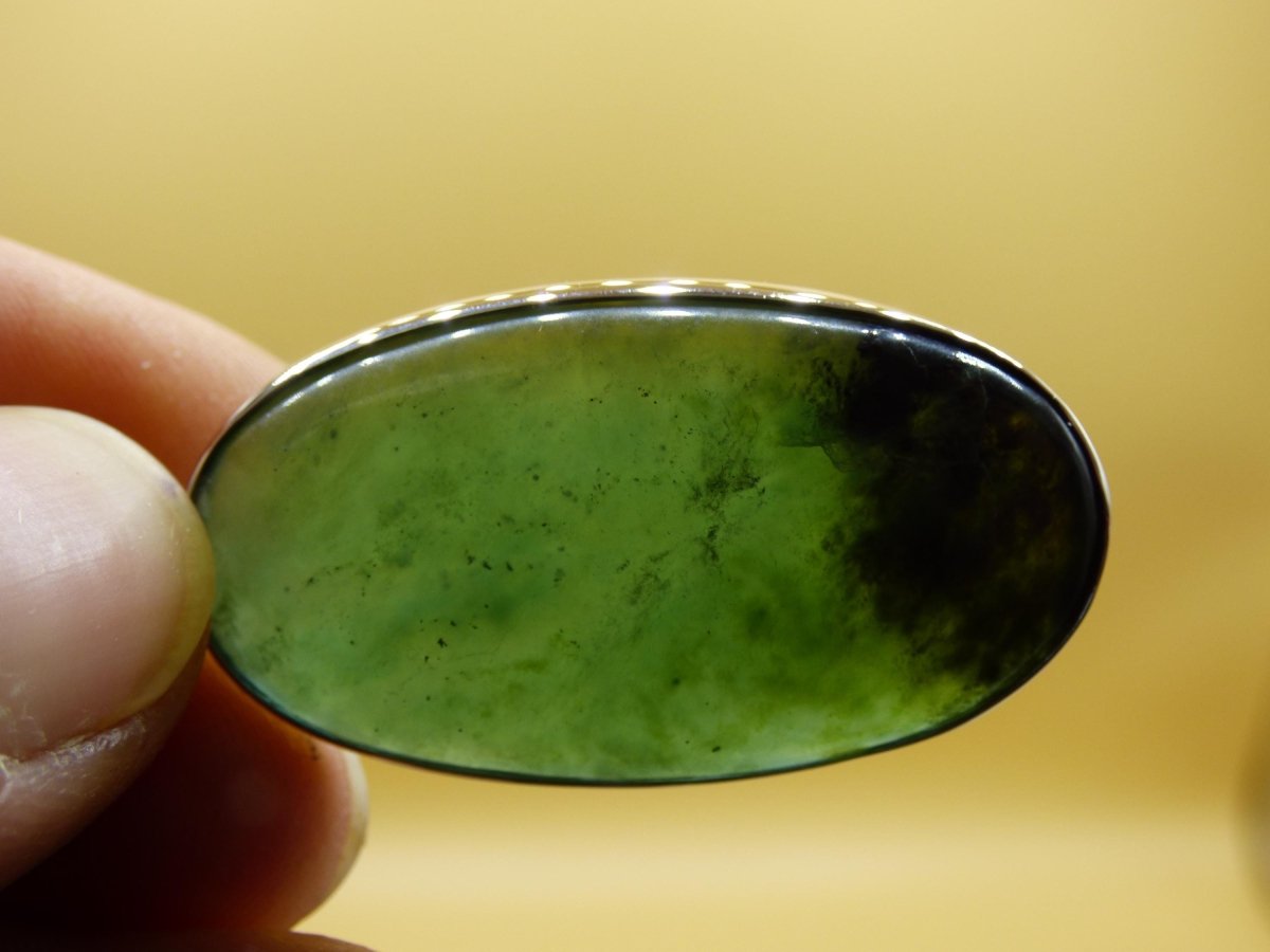 Serpentin A - 925 Silber Edelstein Kette grün Natur Heilstein Kristall Rarität Anhänger Mann Frau Er Sie Geschenk Selten Edel transparent - Art of Nature Berlin