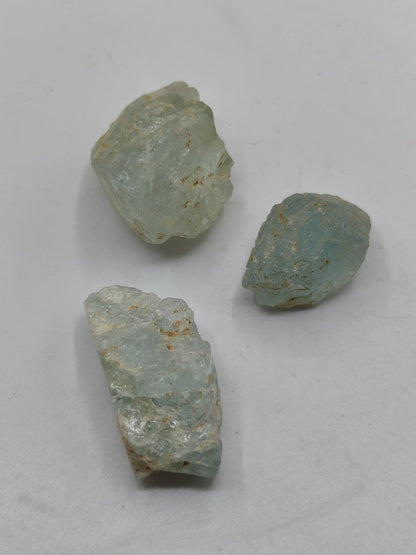 SET Aquamarin A - LOT Sammler Stufen Rarität ~ Magische Edelstein Deko Kristall Heilstein Mineral Kollektion Energie Natur - Art of Nature Berlin