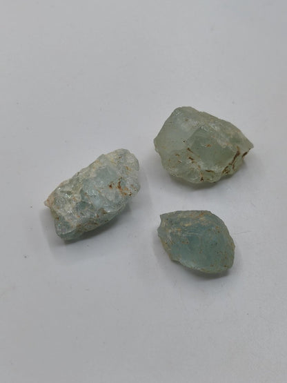SET Aquamarin A - LOT Sammler Stufen Rarität ~ Magische Edelstein Deko Kristall Heilstein Mineral Kollektion Energie Natur - Art of Nature Berlin