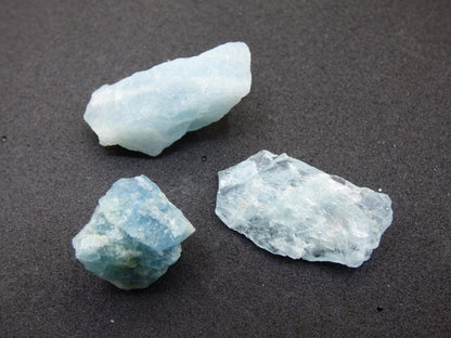 SET Aquamarin A - LOT Sammler Stufen Rarität ~ Magische Edelstein Deko Kristall Heilstein Mineral Kollektion Energie Natur - Art of Nature Berlin