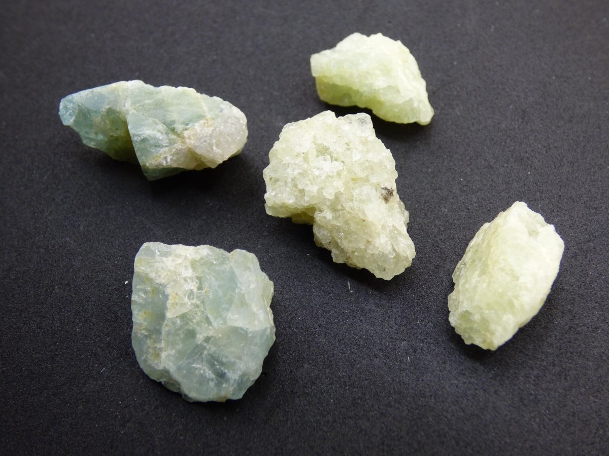 SET Heliodor Beryl A - LOT Sammler Stufen Rarität ~ Magische Edelstein Deko Kristall Heilstein Mineral Kollektion Energie Natur - Art of Nature Berlin