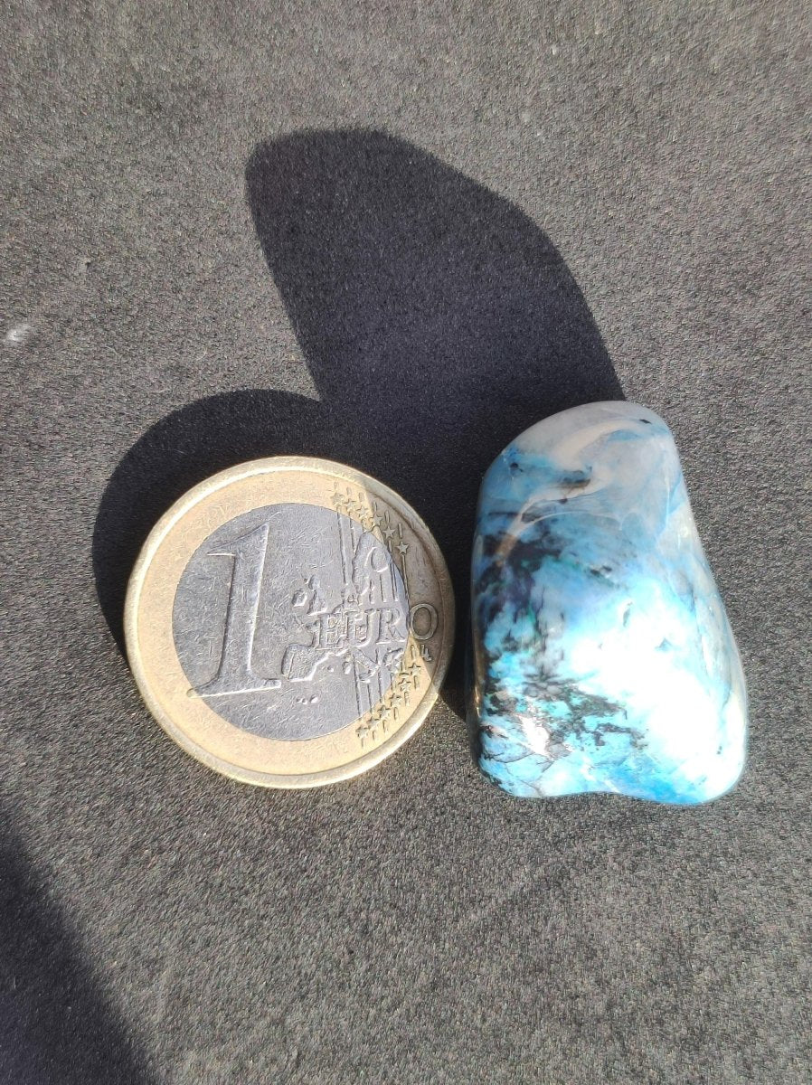 Shattuckit - Chrysocoll Dekostein Smmler Stufe blau Natur Heilstein Meditation Ritual Indianer Schamanen Edelstein Mineral Sammler - Art of Nature Berlin